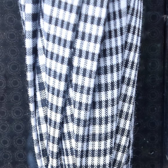 50" Auto Open Classic Italian Wood Stick Umbrella Glen Plaid - Picture 2 of 4